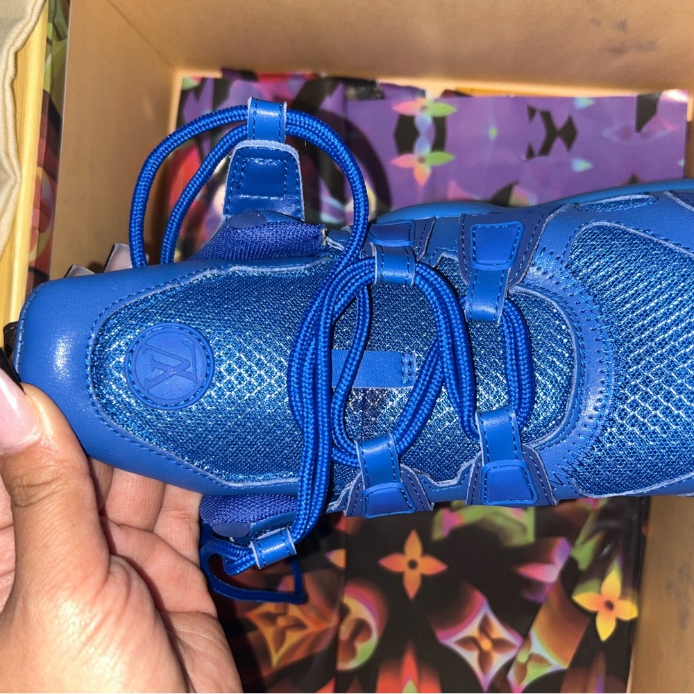 LV Blue Designer Sneakers